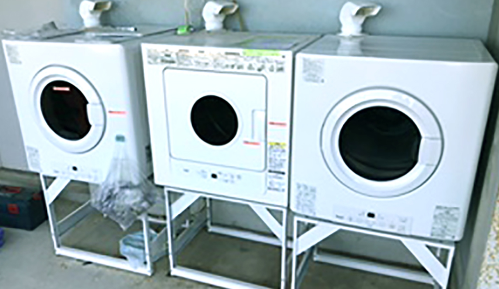 とにかく乾くのが早い！